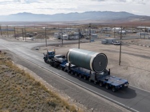 Northrop Grumman completes first BOLE solid rocket motor segment for NASA’s space launch system